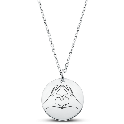 Personligt halsband med illustration
