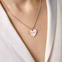 Heart Necklace with Luxury Chain