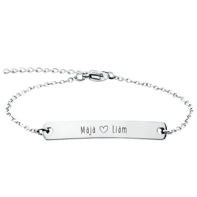 Personalised Plate Bracelet